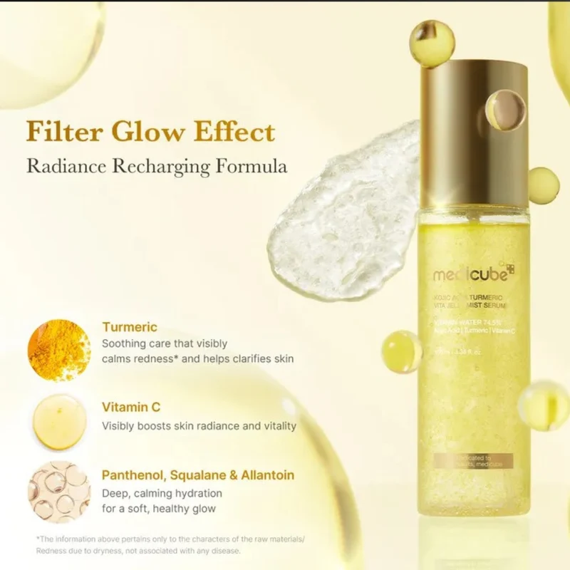 Kojic Acid Turmeric Vita Jelly Mist Serum