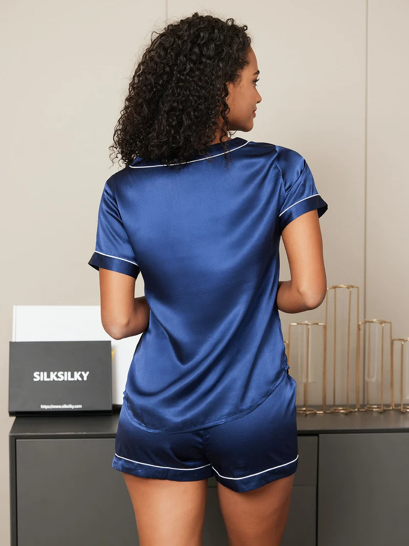 Clearance - Pyjama-Set aus reiner Seide