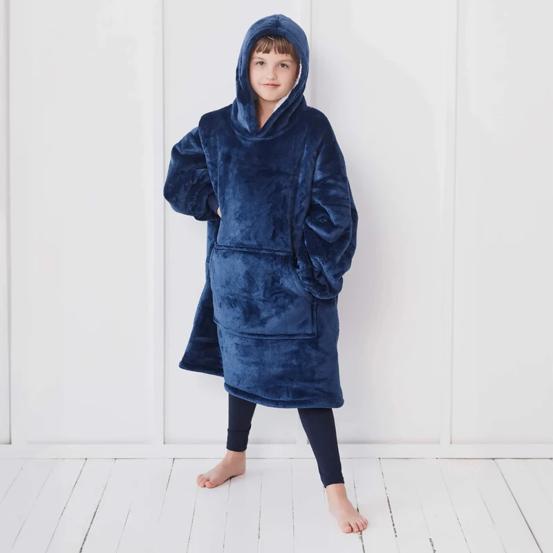 Kids Hoodie Blanket