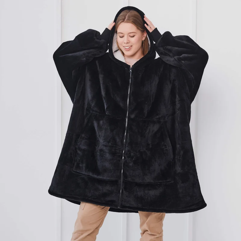 Zipper Hoodie Blanket