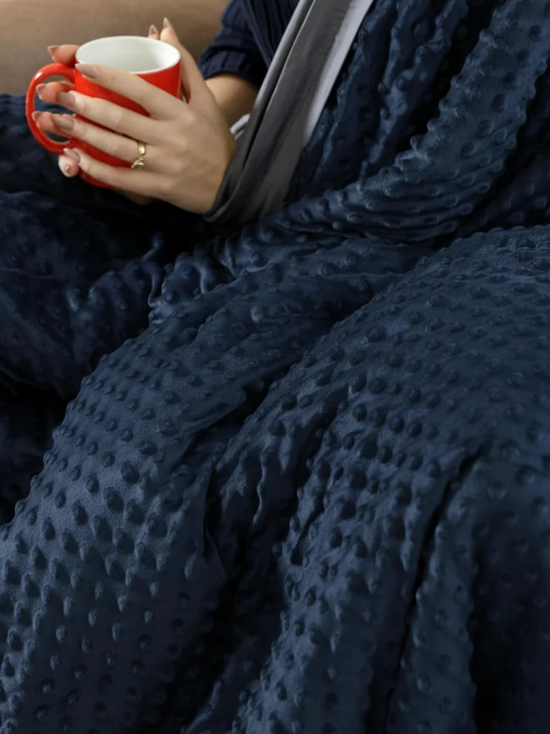 Weighted Blanket MinkyDot Set