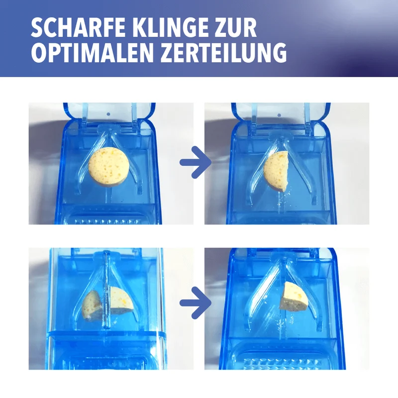 Tablettenbox 7 Tage Set mit Tablettenteiler