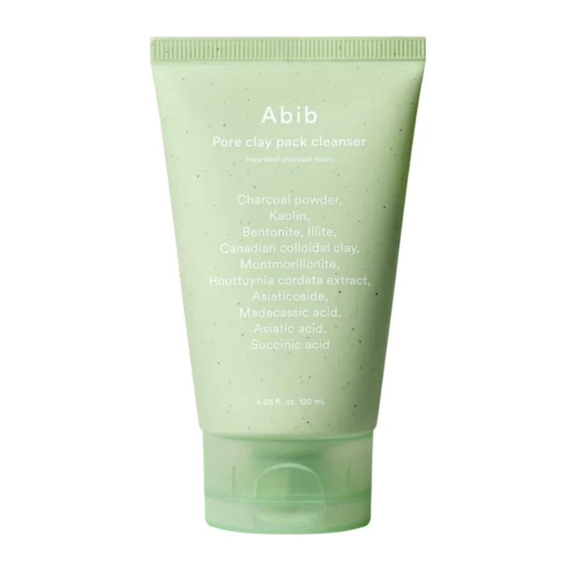 Pore Clay Pack Cleanser Heartleaf Charcoal Foam