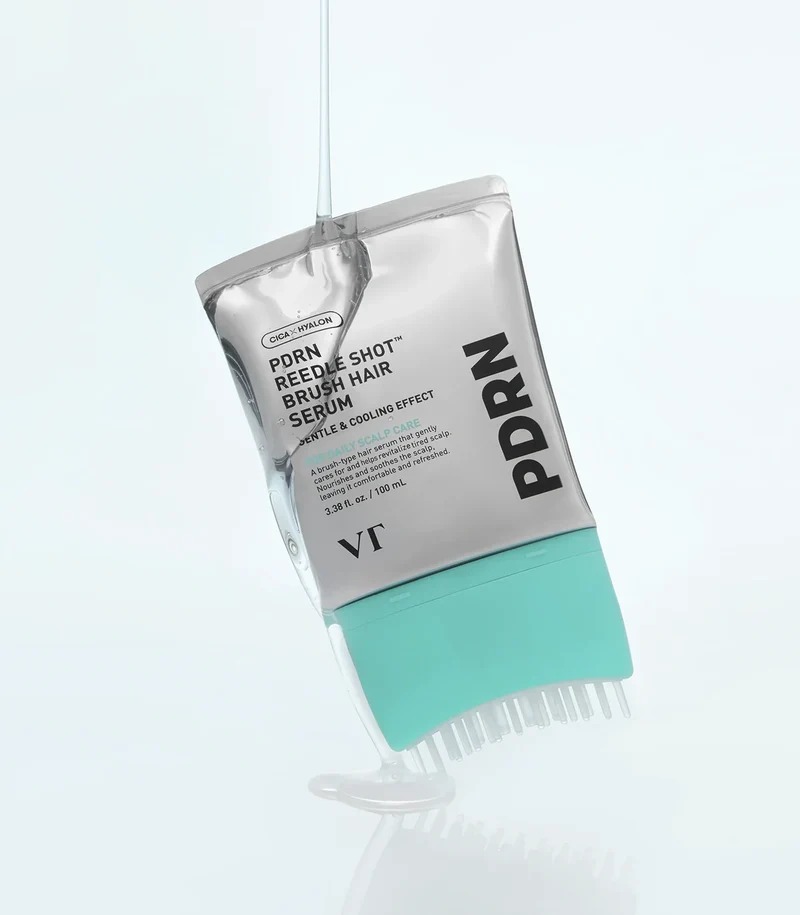 PDRN Reedle Shot Brush Hair Serum