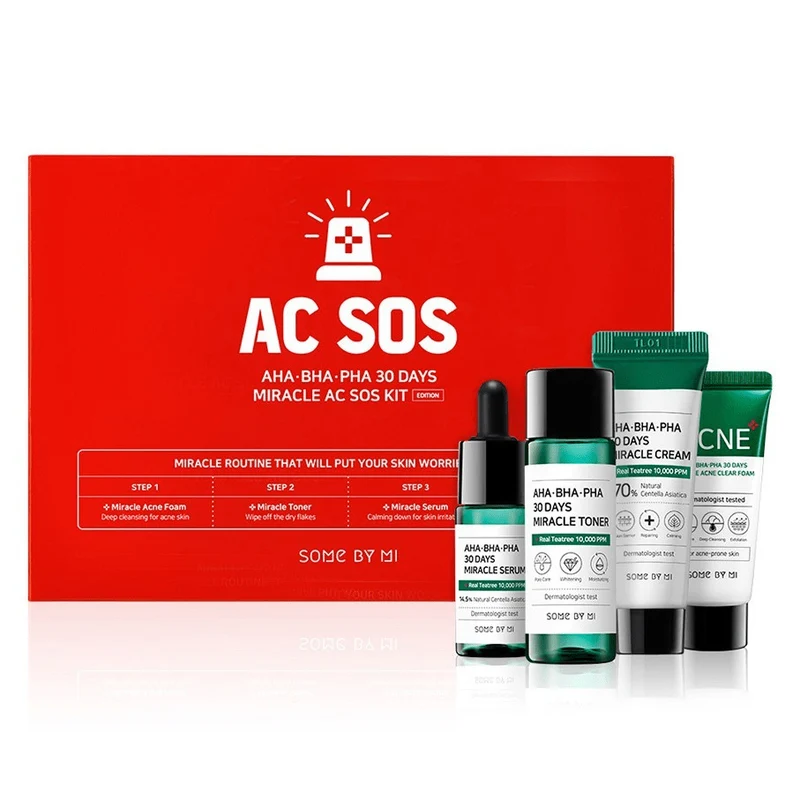 AHA, BHA, PHA 30 Days AC SOS Kit