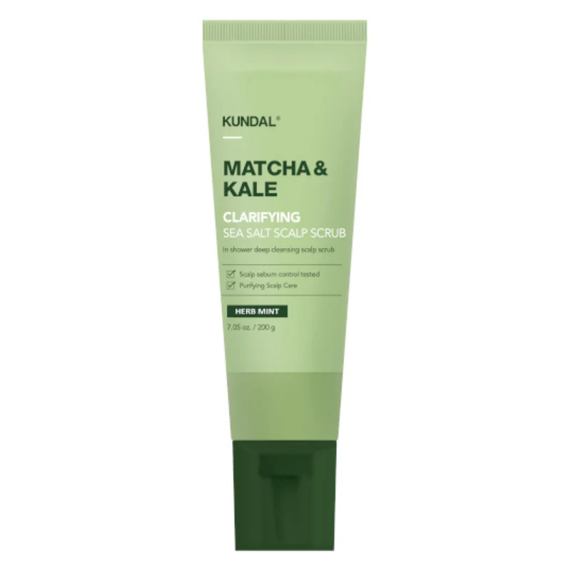 Matcha & Kale Clarifying Sea Salt Scalp Scrub
