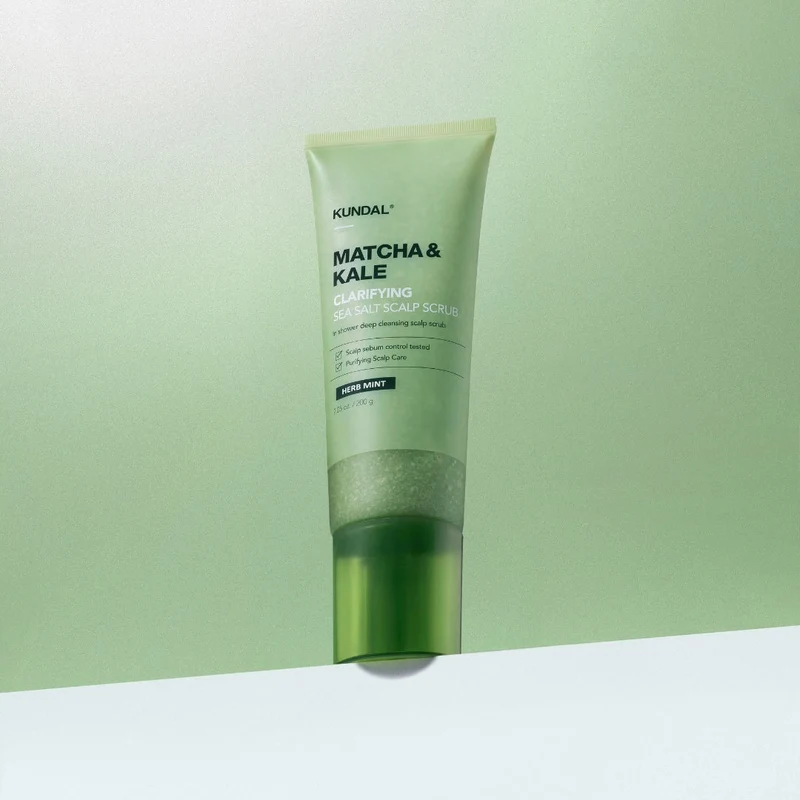 Matcha & Kale Clarifying Sea Salt Scalp Scrub