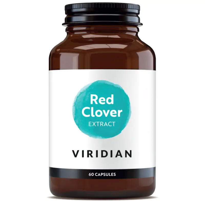 Viridian Plantas Red Clover Extract, 60 capsules
