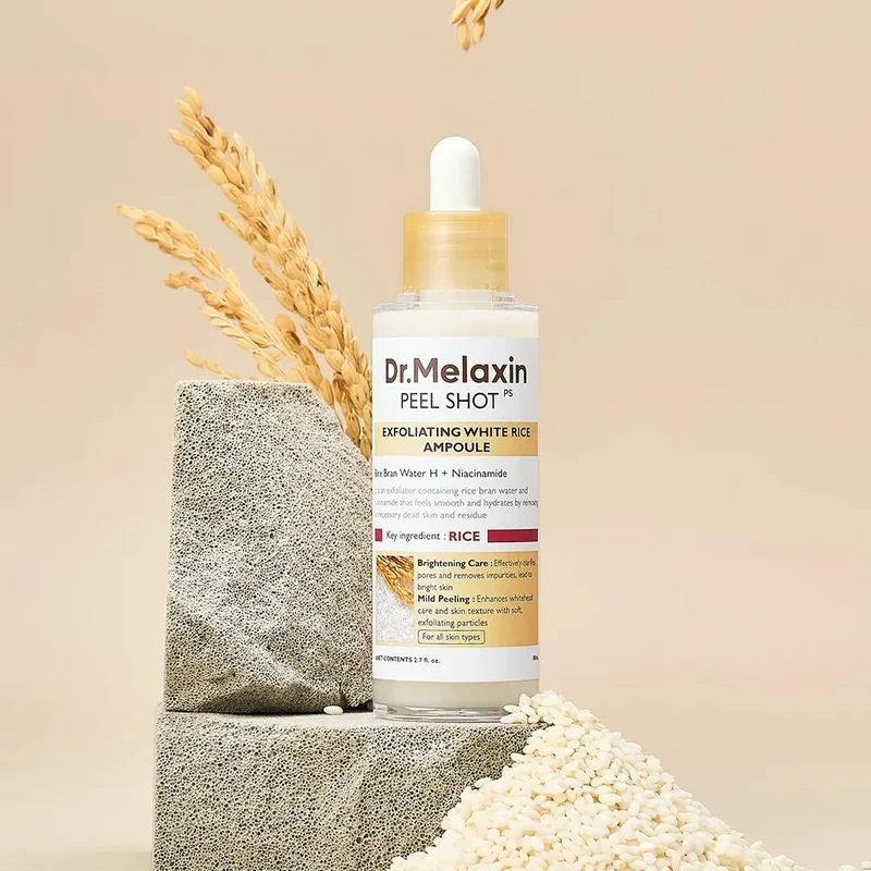 Peel Shot Exfoliant White Rice Ampoule