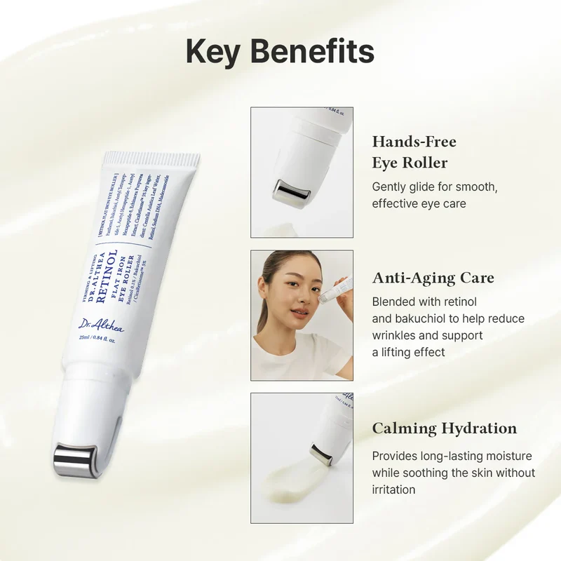 Retinol Flat Iron Eye Roller