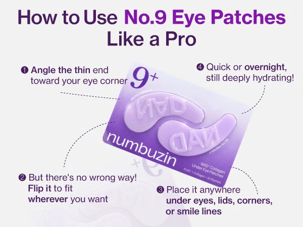 No.9 NAD+ Collagen Under Eye Patches