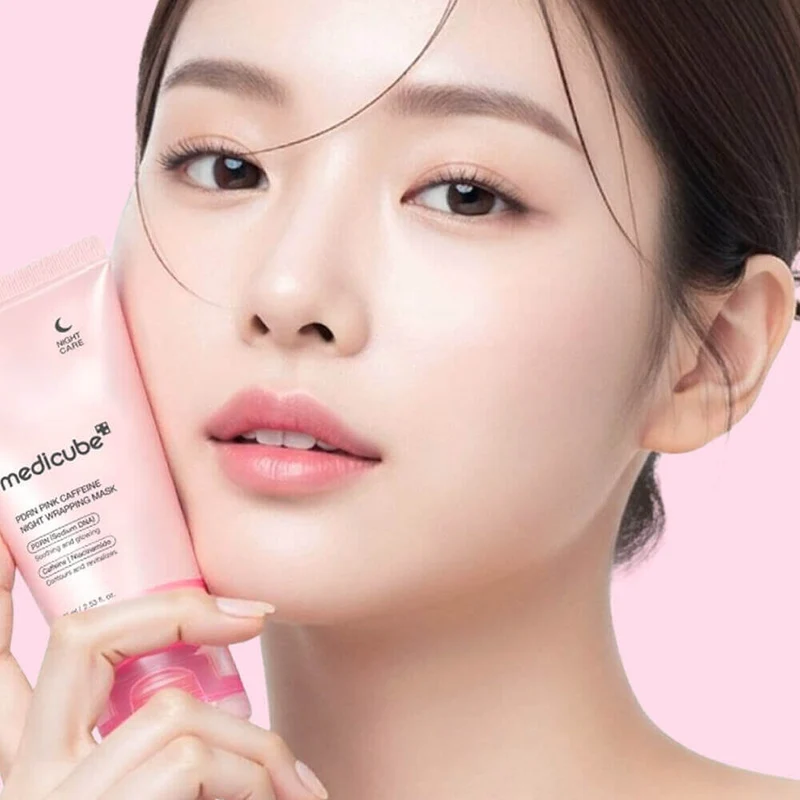 PDRN Pink Caffeine Night Wrapping Mask