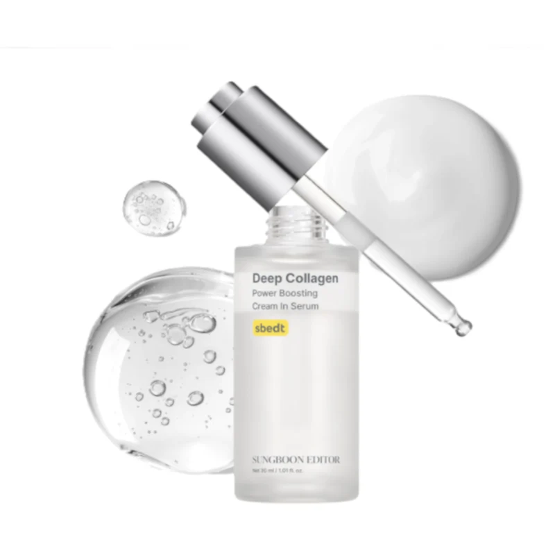 Deep Collagen Power Boosting Cream In Serum