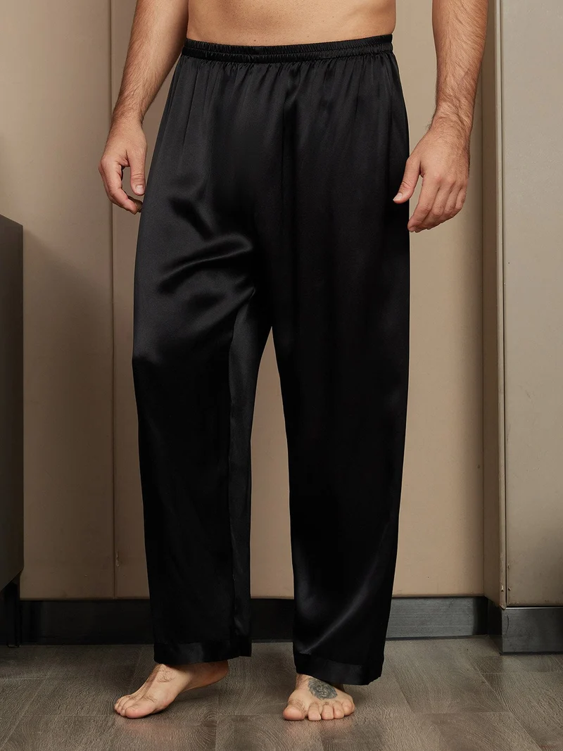 Reine Seide lockere Pyjamahose