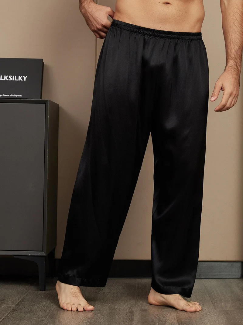 Reine Seide lockere Pyjamahose
