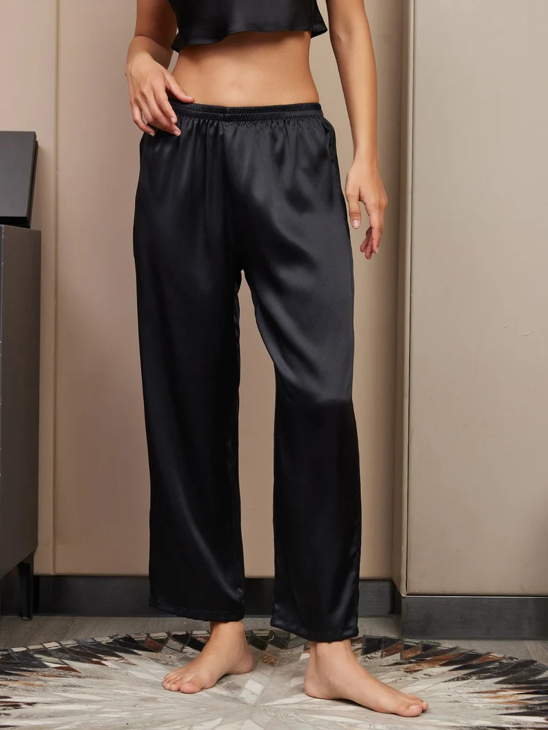 100% Maulbeerseide klassische Damen-Schlafhose