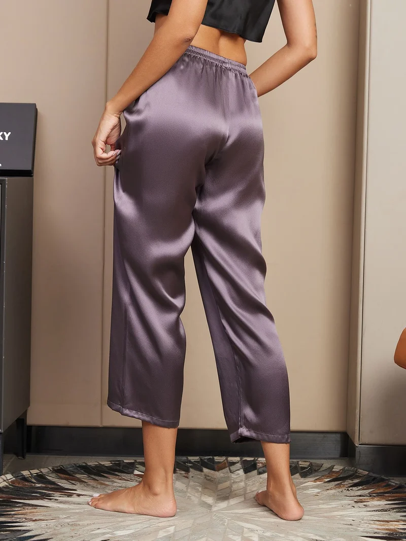 100% Maulbeerseide klassische Damen-Schlafhose
