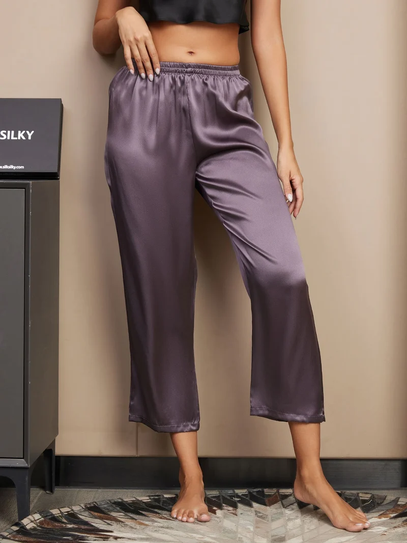 100% Maulbeerseide klassische Damen-Schlafhose