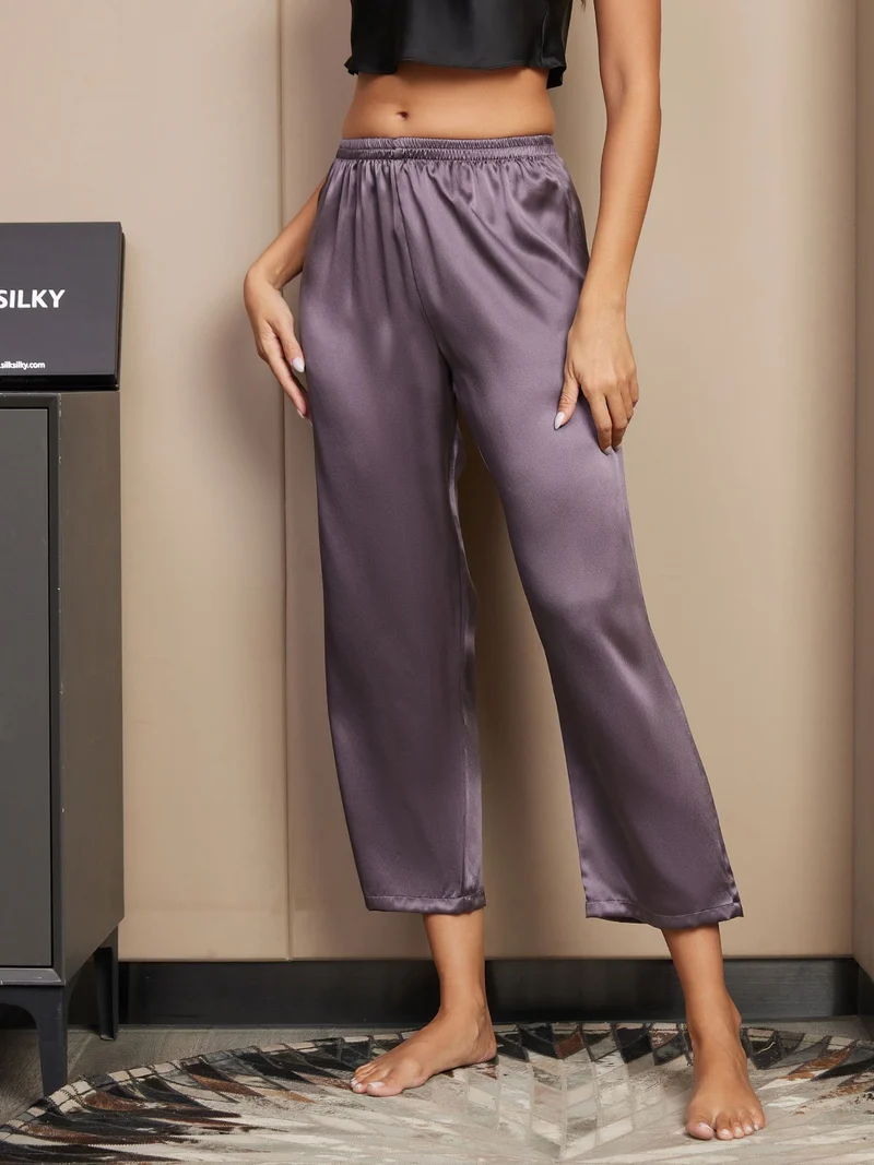 100% Maulbeerseide klassische Damen-Schlafhose