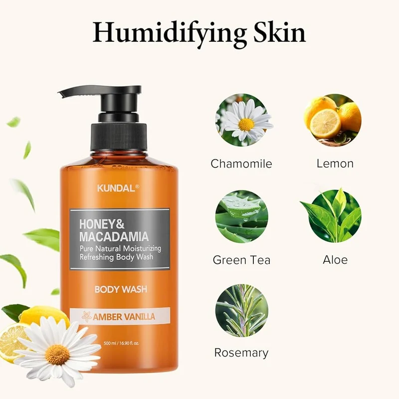 Honey & Macadamia Pure Body Wash