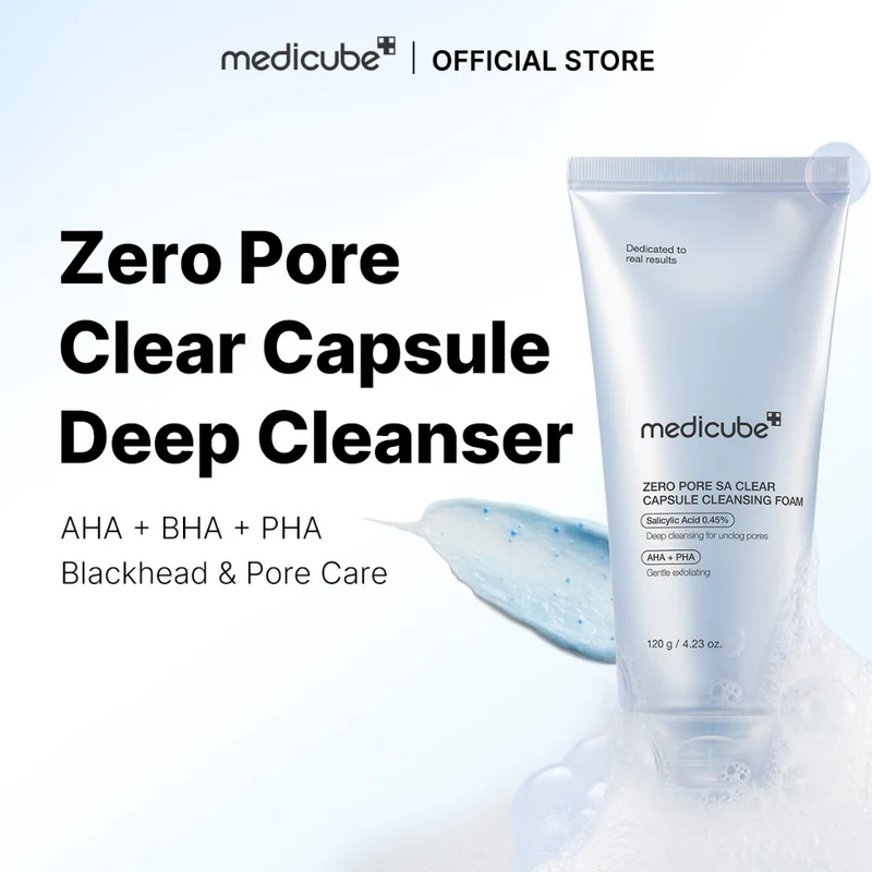 Zero Pore SA Clear Capsule Cleansing Foam