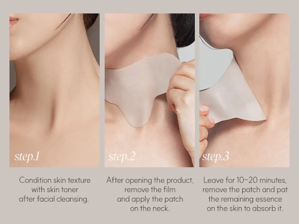 Wrinkle Repair Hydrogel Neck Patch