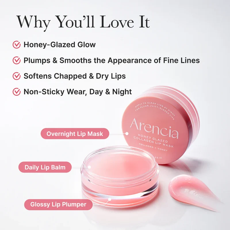 Honey Glazed Collagen Lip Mask