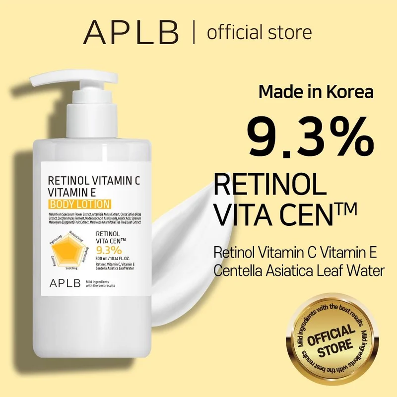 Retinol Vitamin C Vitamin E Body Lotion