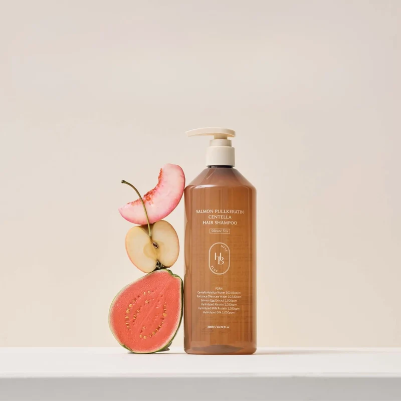 Salmon Pullkeratin Centella Hair Shampoo