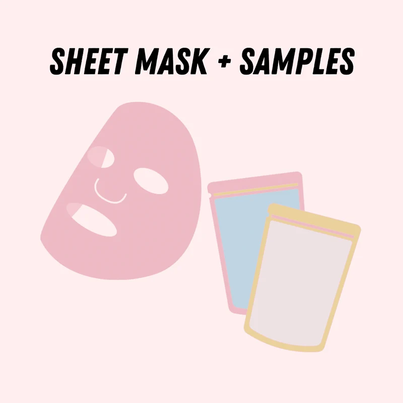 Sheet Mask + Samples (100% off)