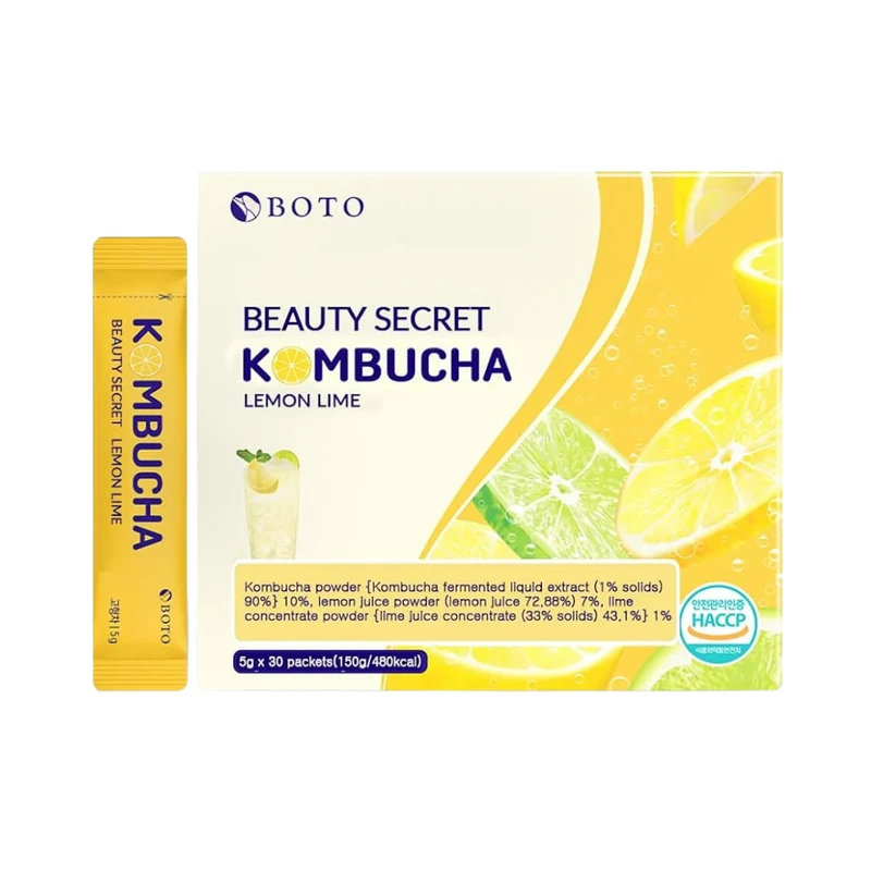 Beauty Secret Kombucha Lemon Lime