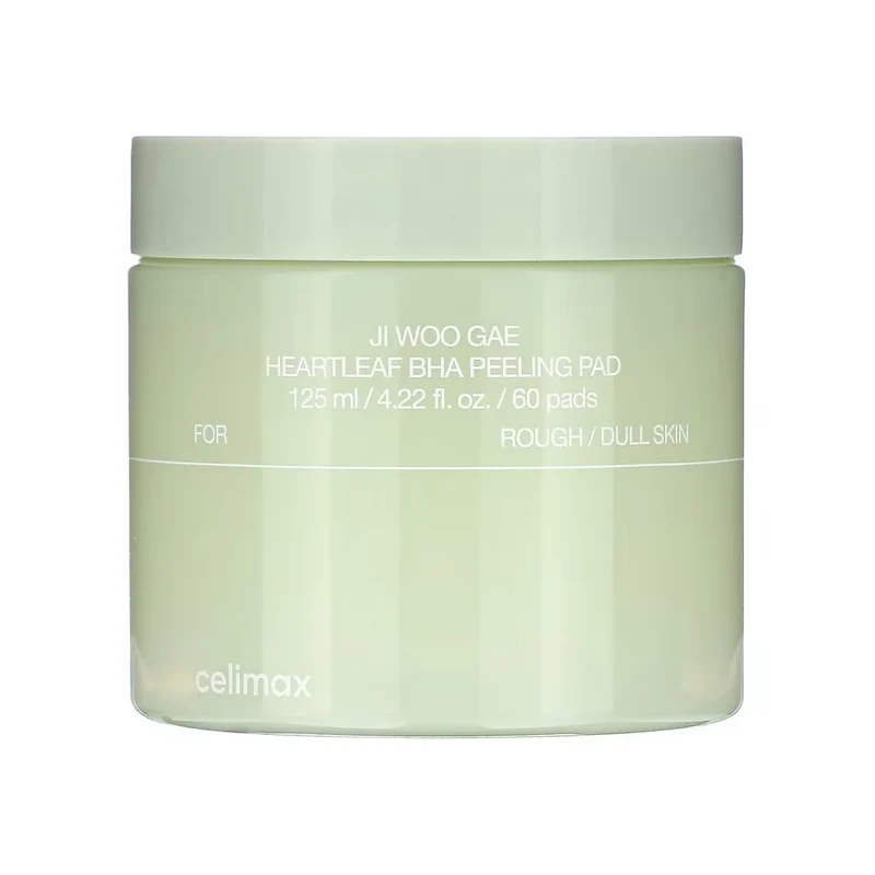 JIWOOGAE Heartleaf BHA Peeling Pad