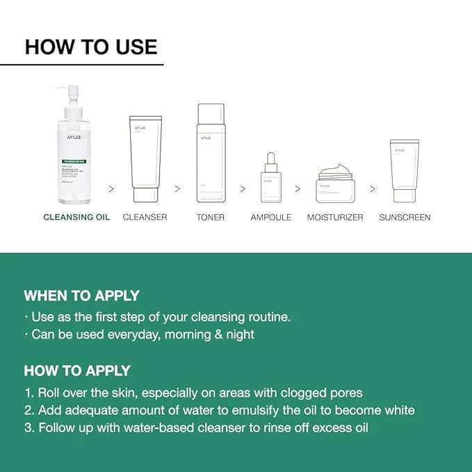 Heartleaf Pore Control Cleansing Oil Mild