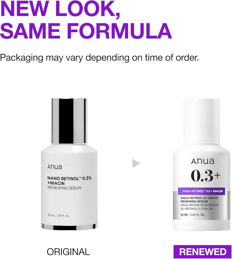 Retinol 0.3% + Niacin Renewing Serum