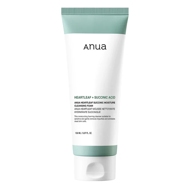 Heartleaf Succinic Moisture Cleansing Foam