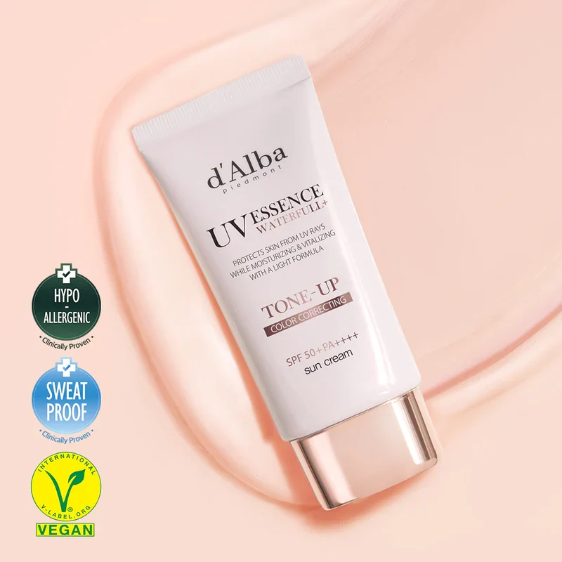 Waterfull Tone-Up Sun Cream (Pink)