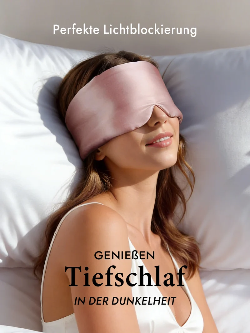 100% Maulbeerseide elegante einteilige Schlafmaske