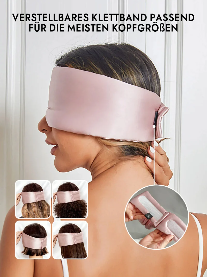 100% Maulbeerseide elegante einteilige Schlafmaske