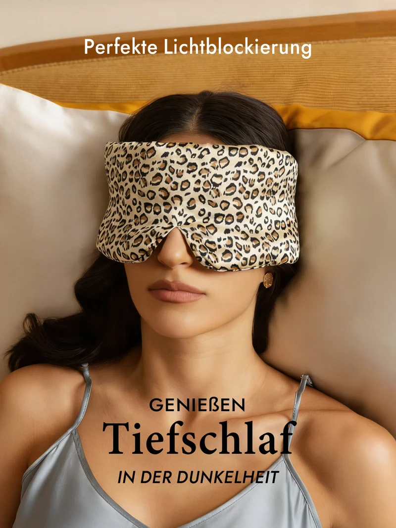 100% Maulbeerseide elegante einteilige Schlafmaske
