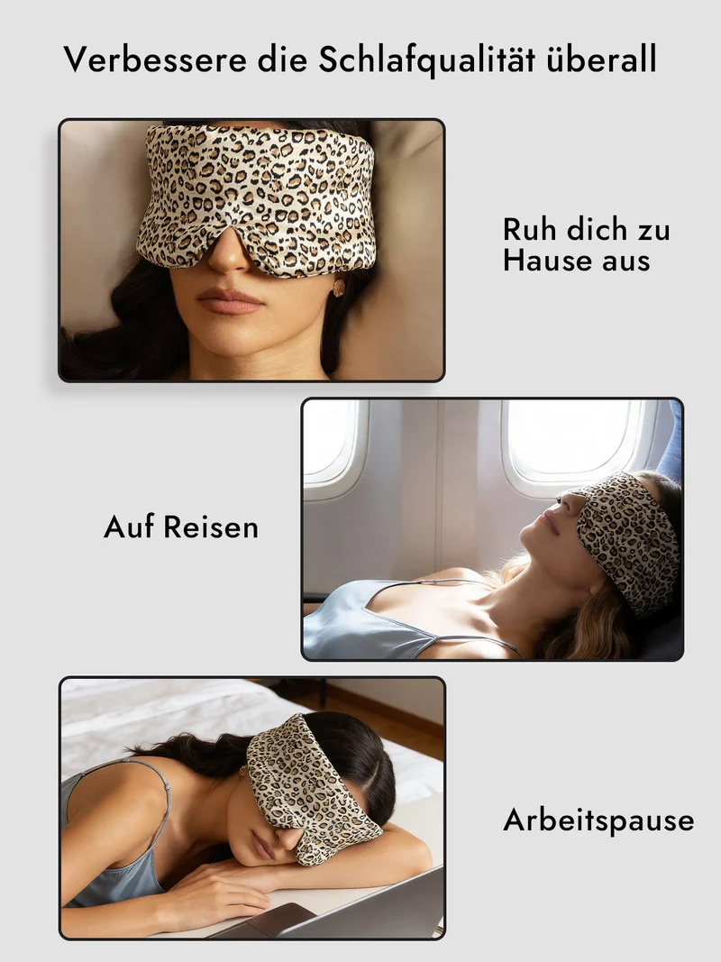 100% Maulbeerseide elegante einteilige Schlafmaske