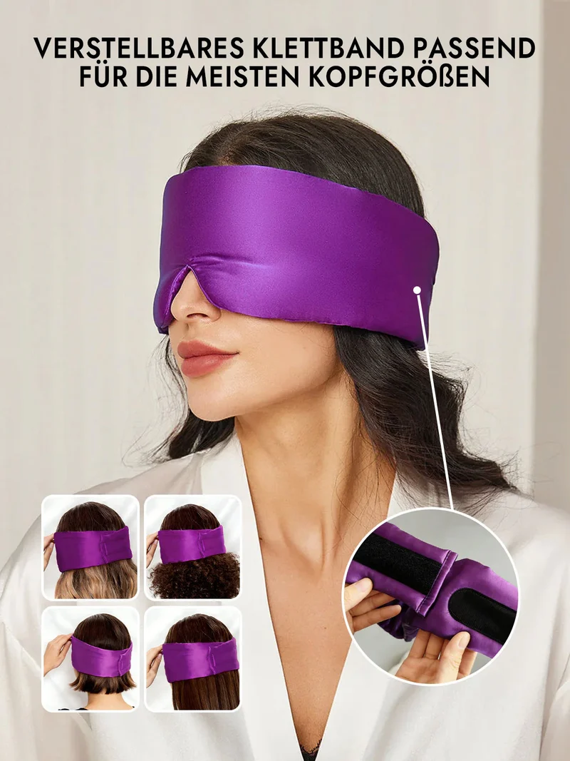 100% Maulbeerseide elegante einteilige Schlafmaske