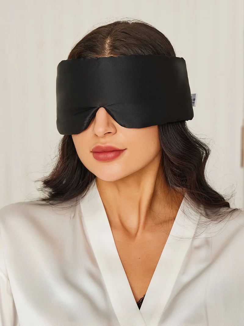 100% Maulbeerseide elegante einteilige Schlafmaske