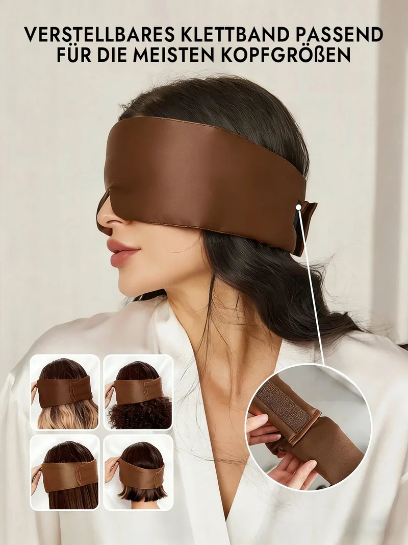 100% Maulbeerseide elegante einteilige Schlafmaske