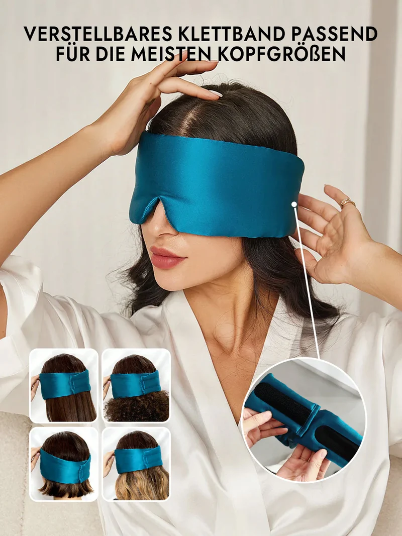 100% Maulbeerseide elegante einteilige Schlafmaske