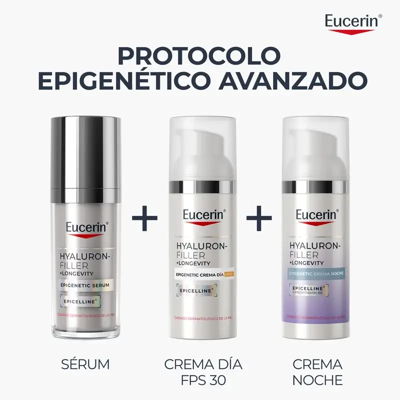 Eucerin Hyaluron-Filler + Longevity Epigenetic Day Cream SPF 30, 50 ml