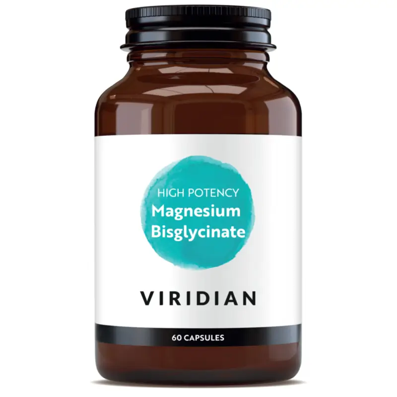 Viridian High-Potency Magnesium Bisglycinate, 60 capsules