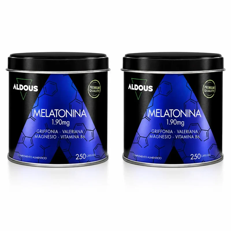 Aldous Labs Melatonin With 5Htp, Magnesium, Valerian And Vitamin B6 , pack 2