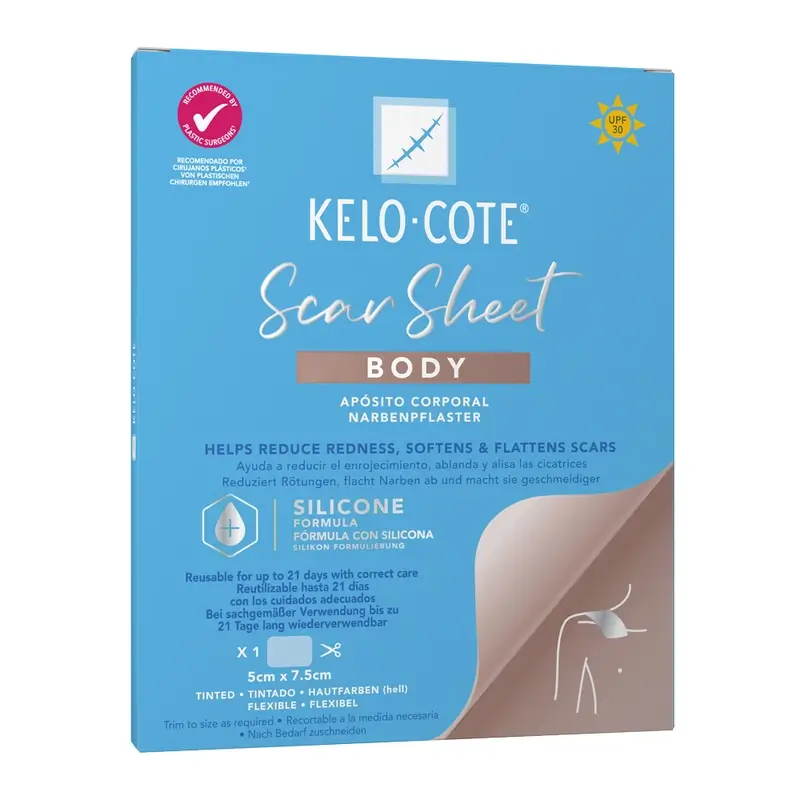 Kelo-Cote Scar Reducer Body Dressing 5X7,5Cm, 1 pc.