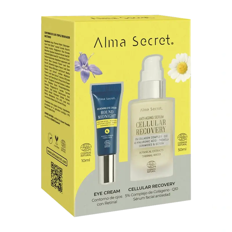 Alma Secret Pack Cellular Recovery 50 Ml + Contour Midnight Retinal 10 Ml