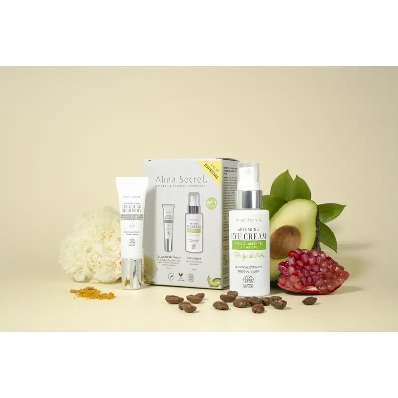 Alma Secret Pack Avocado Eye Contour 30 Ml + Cellular Recovery 10 Ml